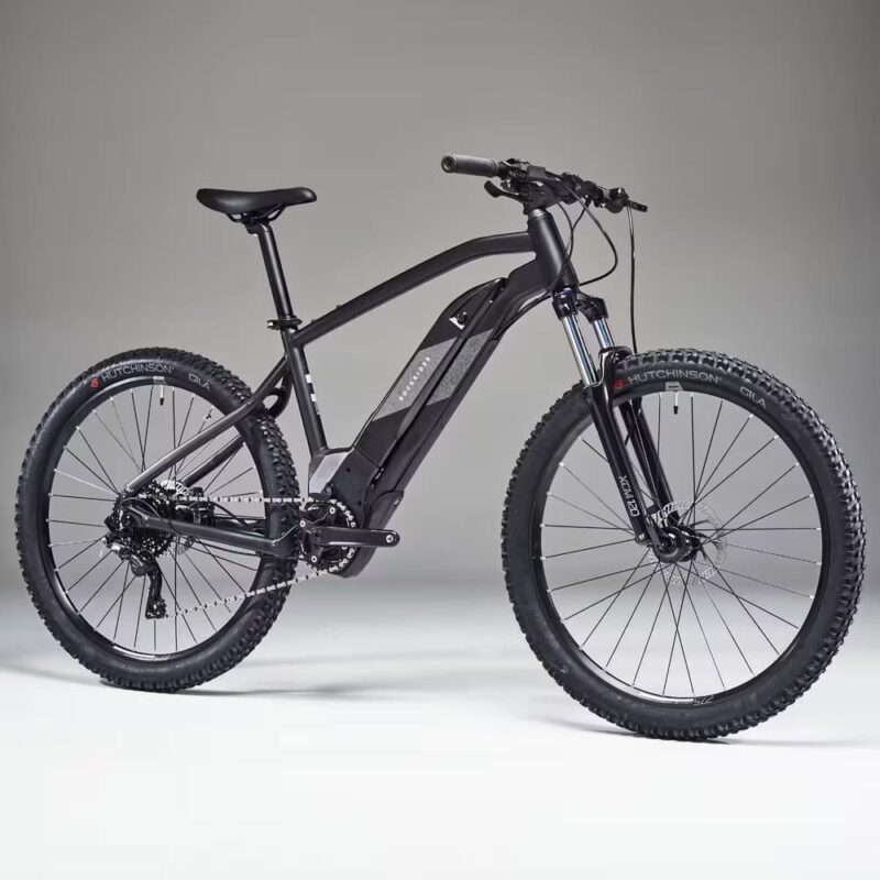 VTT électrique semi-rigide Rockrider 27.5" E-ST 500 NOIR