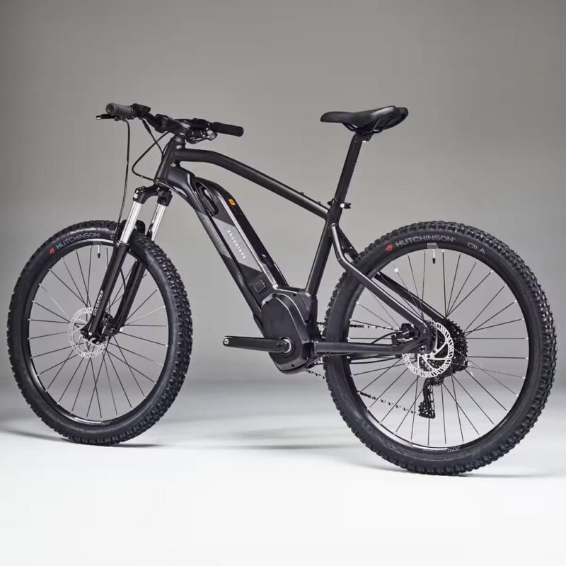 VTT électrique semi-rigide Rockrider 27.5" E-ST 500 NOIR