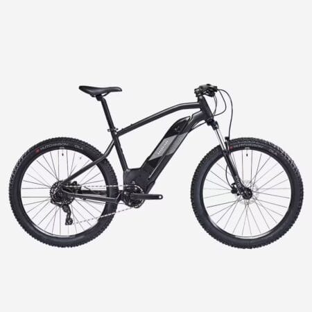 VTT électrique semi-rigide Rockrider 27.5" E-ST 500 NOIR