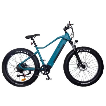 Vélo Électrique YEEP.ME HOLIDAY Bleu 26" Fatbike 48V Batt 643Wh Freins Hydrau