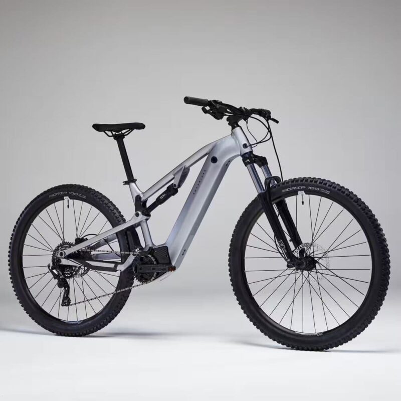 Vélo VTT électrique tout suspendu 29" Rockrider E-EXPL 500 S