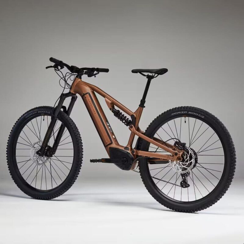 Vélo VTT électrique tout suspendu 29" Rockrider E-EXPL 700 S