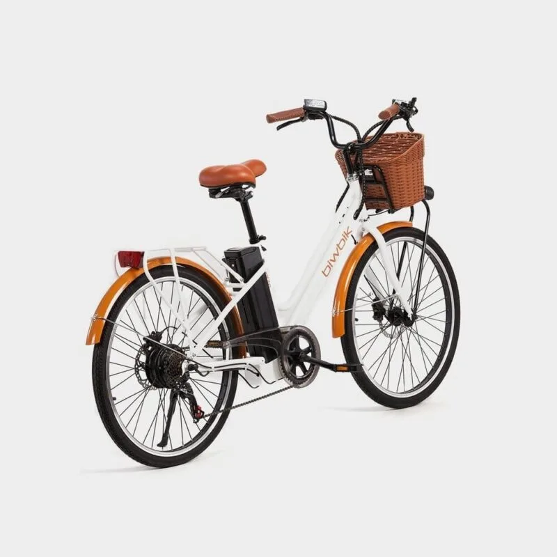 Vélo de randonnée électrique Biwbik Gante white – Image 4